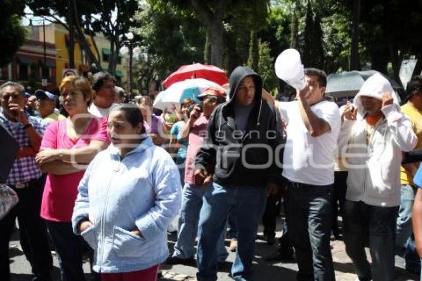 MANIFESTACIÓN MERCADOS