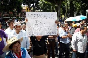 MANIFESTACIÓN MERCADOS