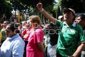 MANIFESTACIÓN MERCADOS