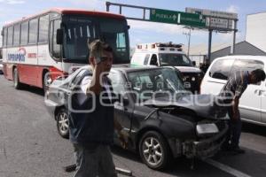 ACCIDENTE AUTOPISTA PUEBLA-MÉXICO