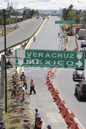 ULTIMAN DETALLES DE VIADUCTO A SANTA ANA