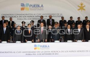 CLXV CEREMONIA GESTA HEROICA DE LOS NIÑOS HEROES DE CHAPULTEPEC