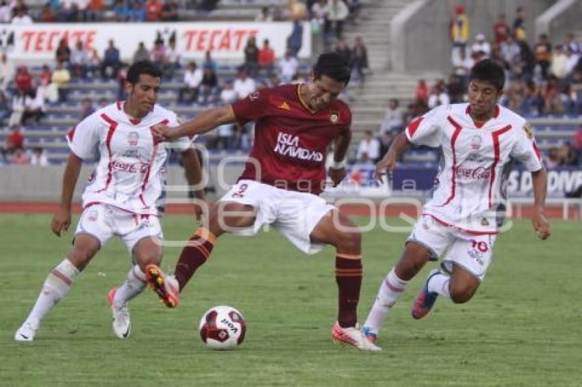 FUTBOL.LOBOS BUAP VS ESTUDIANTES TECOS