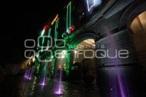 ILUMINACIÓN FUENTES Y PALACIO MUNICIPAL