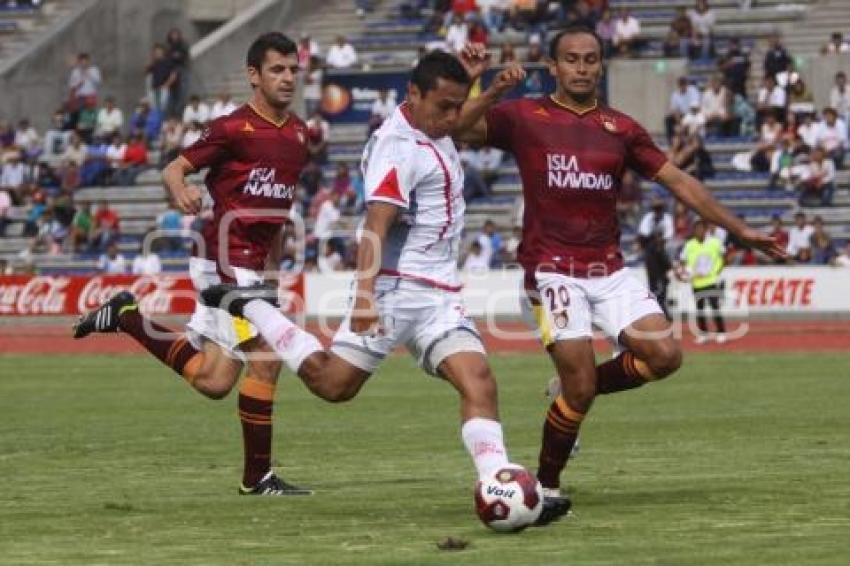 FUTBOL.LOBOS BUAP VS ESTUDIANTES TECOS