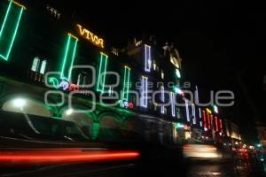 ILUMINACIÓN FUENTES Y PALACIO MUNICIPAL