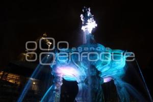 ILUMINACIÓN FUENTES Y PALACIO MUNICIPAL