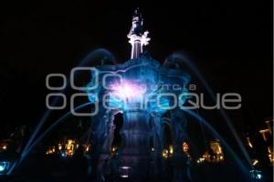 ILUMINACIÓN FUENTES Y PALACIO MUNICIPAL
