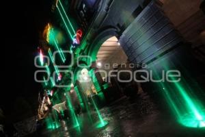 ILUMINACIÓN FUENTES Y PALACIO MUNICIPAL