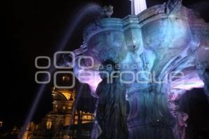ILUMINACIÓN FUENTES Y PALACIO MUNICIPAL