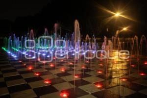 ILUMINACIÓN FUENTES Y PALACIO MUNICIPAL