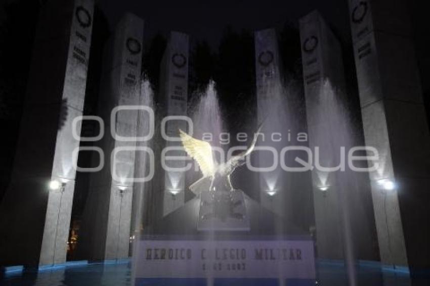 ILUMINACIÓN FUENTES Y PALACIO MUNICIPAL
