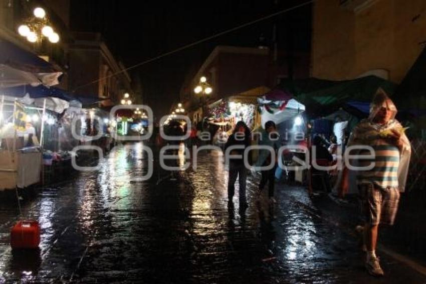 LLUVIA. GRITO DE INDEPENDENCIA