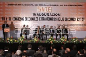 CONGRESO EXTRAORDINARIO SNTE SECCIÓN 23 Y 51