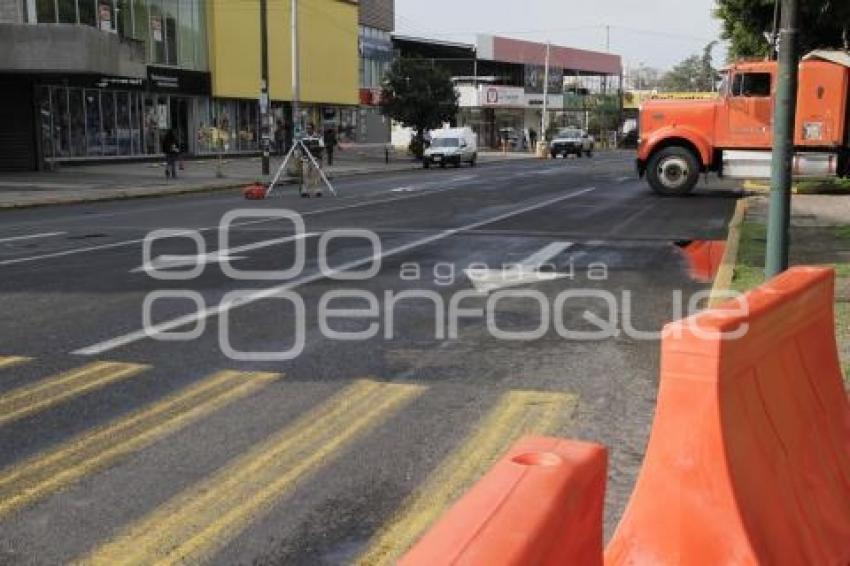 CIERRE EN UN SENTIDO BULEVAR 5 DE MAYO