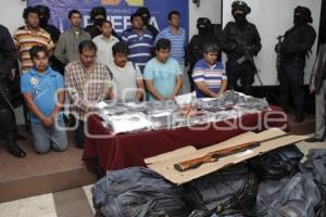 PRESENTAN BANDA DE SECUESTRADORES