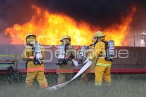 SIMULACRO INCENDIO. EMPRESA BASF