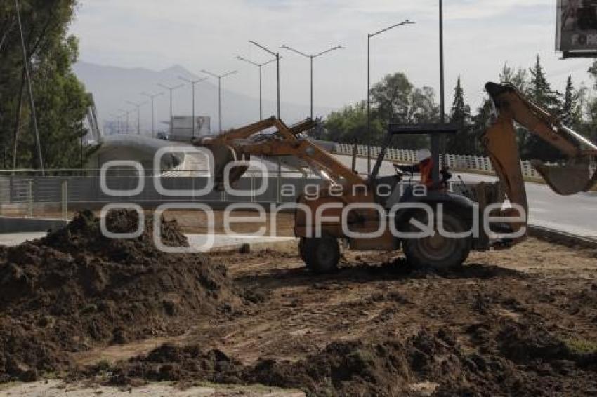 QUITAN ÁREAS VERDES EN ROTONDA IGNACIO ZARAGOZA