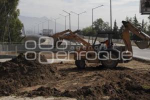 QUITAN ÁREAS VERDES EN ROTONDA IGNACIO ZARAGOZA