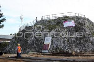 EDUARDO RIVERA SUPERVISA OBRA EN EL CUEXCOMATE