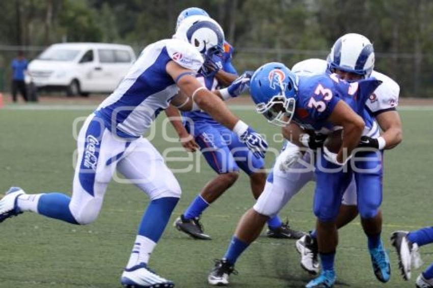 FÚTBOL AMERICANO. BORREGOS PUEBLA VS BORREGOS MTY