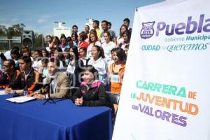 ANUNCIAN PRIMERA CARRERA DE LA JUVENTUD CON LOS VALORES