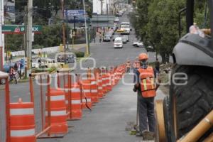 OBRAS DEL NODO DEL BULEVAR VALSEQUILLO Y 5 DE MAYO