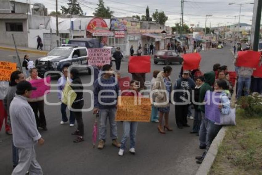 CIERRAN 14 SUR POR CONFLICTO RUTAS TRANSPORTE