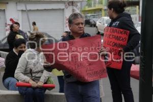 CIERRAN 14 SUR POR CONFLICTO RUTAS TRANSPORTE