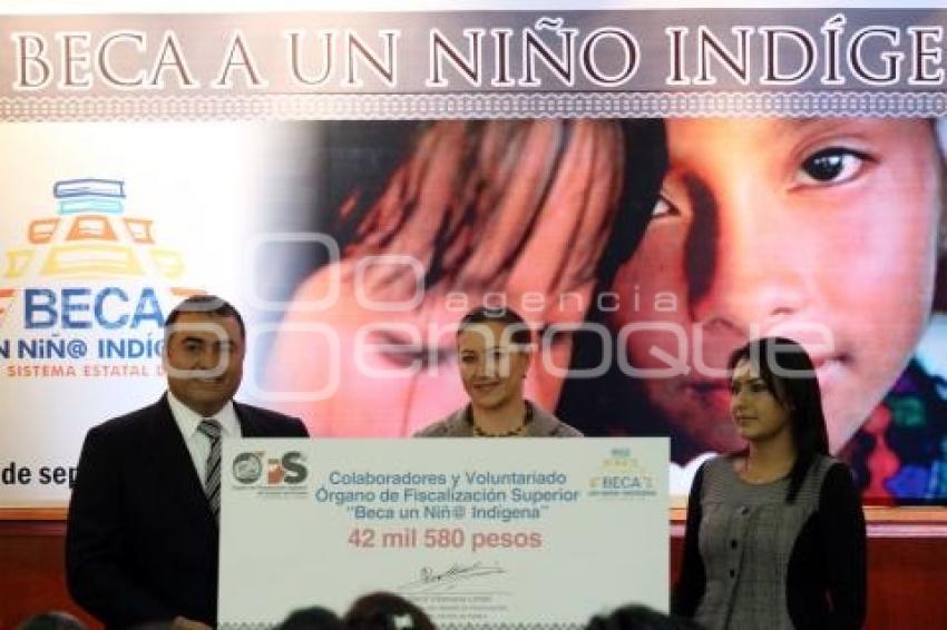 BECA A UN NIÑO INDÍGENA ORFISE
