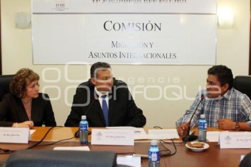 COMISIÓN MIGRACIÓN Y ASUNTOS INTERNACIONALES