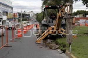 OBRAS DEL NODO DEL BULEVAR VALSEQUILLO Y 5 DE MAYO