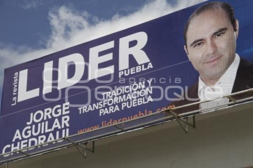 ESPECTACULAR CON IMAGEN SECRETARIO JORGE AGUILAR CHEDRAUI