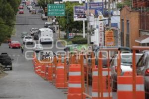 OBRAS DEL NODO DEL BULEVAR VALSEQUILLO Y 5 DE MAYO