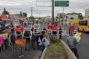 CIERRAN 14 SUR POR CONFLICTO RUTAS TRANSPORTE