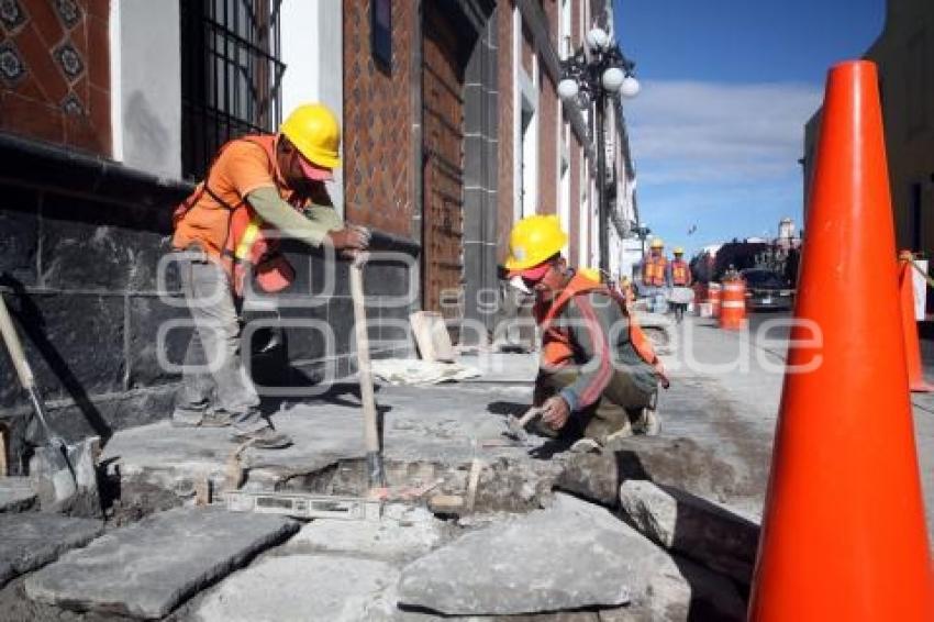 TRABAJOS EN LA 5 ORIENTE