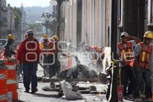 TRABAJOS EN LA 5 ORIENTE