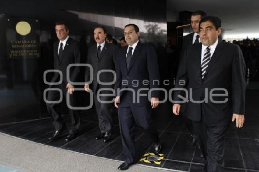SENADO . HOMENAJE LUJAMBIO
