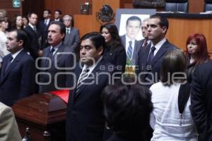 SENADO . HOMENAJE LUJAMBIO
