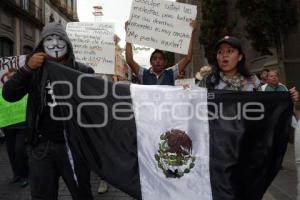 MARCHA EN CONTRA DE LA REFORMA LABORAL