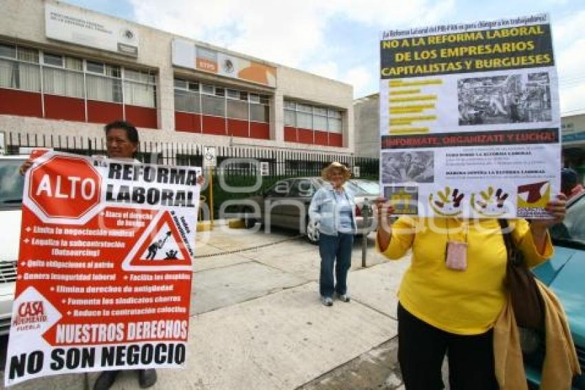 PROTESTA POR LA REFORMA LABORAL