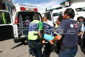 ACCIDENTE CON TRANSPORTE PÚBLICO