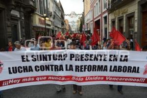 MARCHA EN CONTRA DE LA REFORMA LABORAL