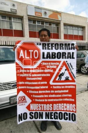 PROTESTA POR LA REFORMA LABORAL