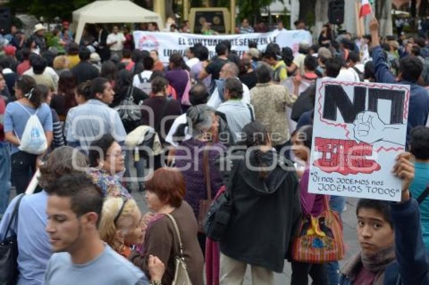 MARCHA EN CONTRA DE LA REFORMA LABORAL