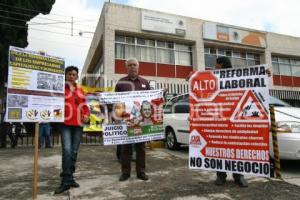 PROTESTA POR LA REFORMA LABORAL