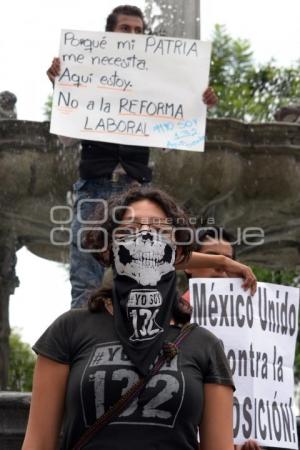 MARCHA EN CONTRA DE LA REFORMA LABORAL