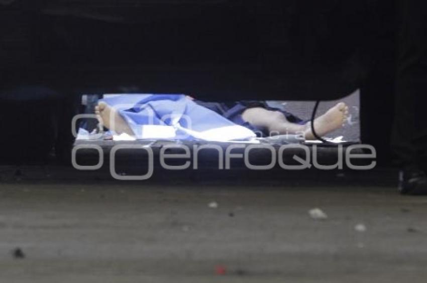 NOTA ROJA . ACCIDENTE EXPLOSIÓN