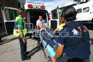 ACCIDENTE CON TRANSPORTE PÚBLICO