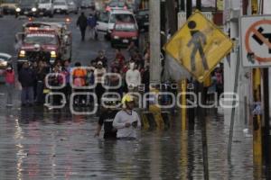 INUNDACIONES AL SUR DE LA CIUDAD